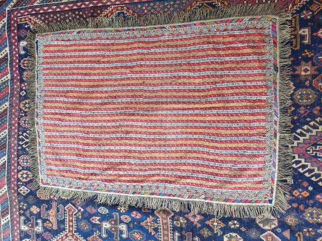 Antiqe persian textile size:113x78-cm please ask                           