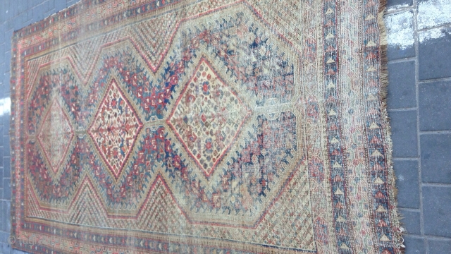 Persian Shiraz rug size:275x150-cm please ask                           