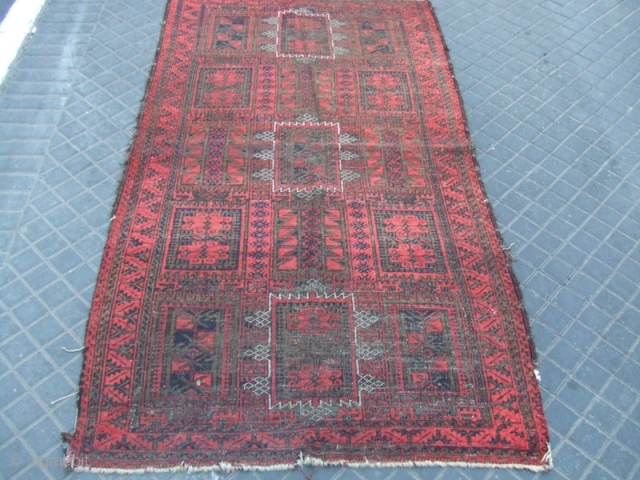 Baluch  Size:194x105-cm / 76.3x41.3-inches
                            