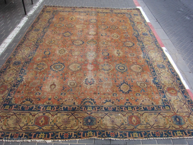 tabriz rug size:342x246-cm ask                             