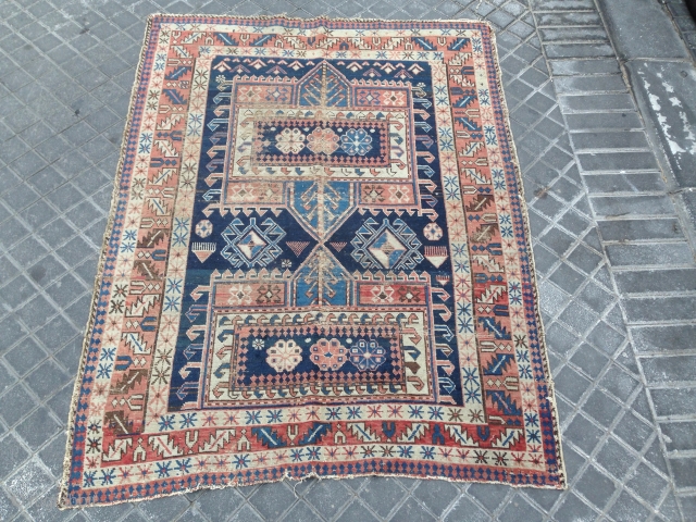 Caucasian rug size:140x102-cm good price                            