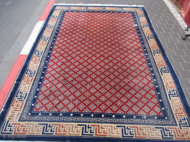 Peking Chinese Rug size:293x200-cm /115.3x78.7-inches Please ask.                          