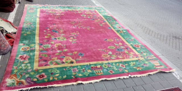 Chinese art Deco carpet size:350x260-cm ask                           