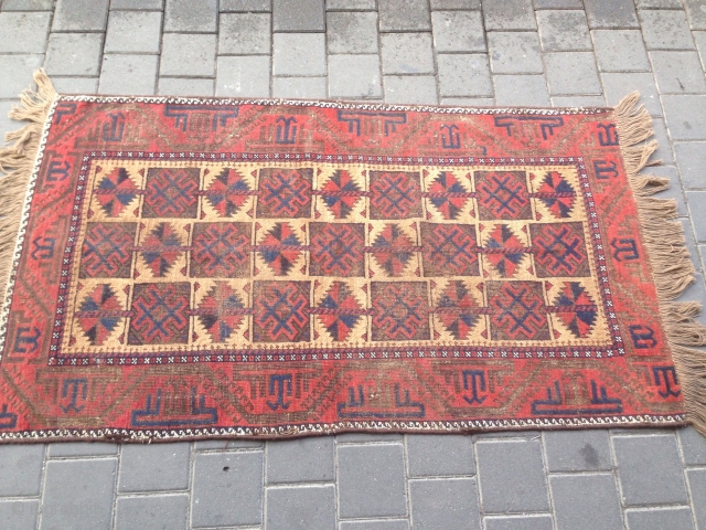 Antiqe Baluch camel size:150x84-cm please ask                           