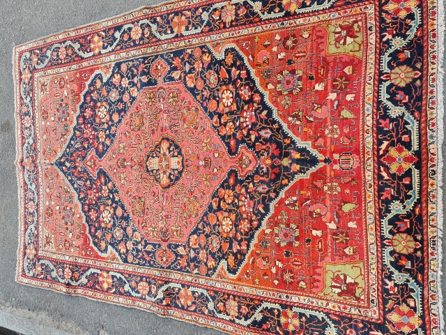 Antique Jozan Malayer rug.
P.o.R                             