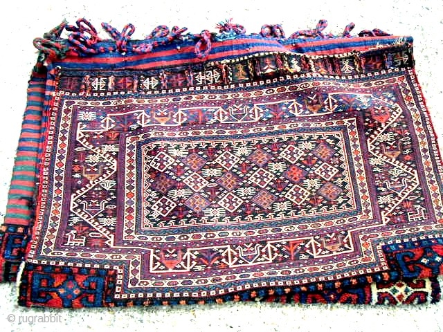 Antique large Bakhtiyar bag                             