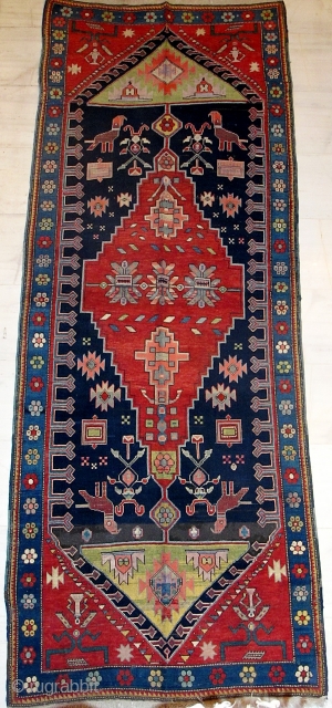 Long Qarabagh antique rug

Size:380x140cm

P.O.R                             