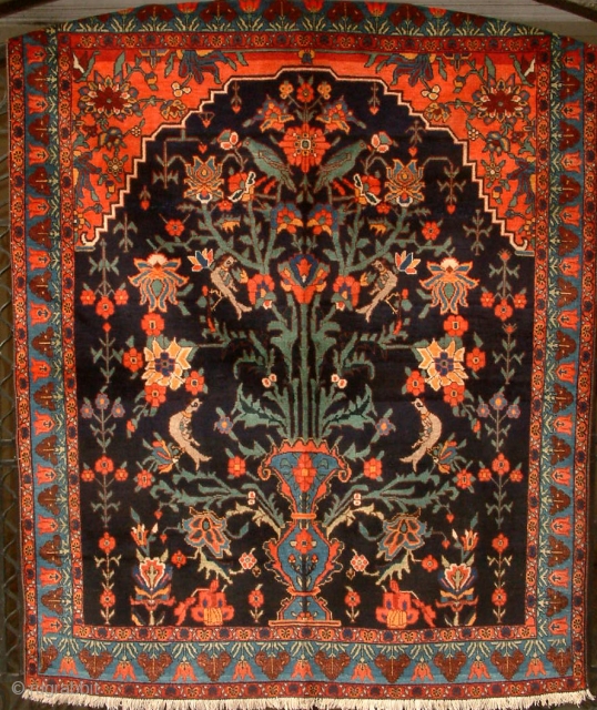 Fine antique Bakhtiyar rug with tree of life design. 

P.O.R                       