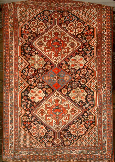 Antique Qashqaee rug

pure wool perfect condition 

P.O.R                          