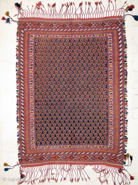 Fine antique Afshar sumac kilim

very good condition, with provenance

Size:190x140cm

P.O.R                        