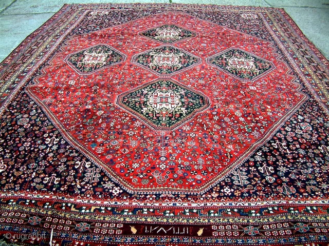 Large antique Qashqaee carpet with date and signature

P.O.R

 

                        