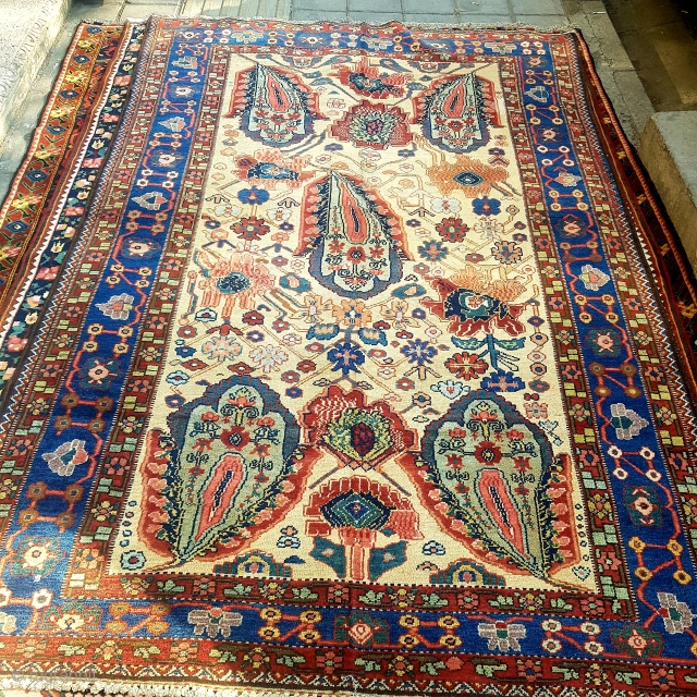 Antique Bakhtiyar rug

                              