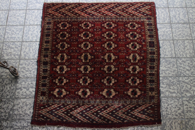Turkmen 120 x 71 cm, beautiful piece, in good condition (have small repairs)                    