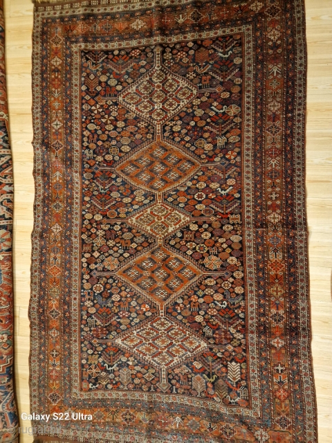 ghashghai
material:wool
size:280*170
age:in 1880
Please send me directly mail info@davoud.com                          