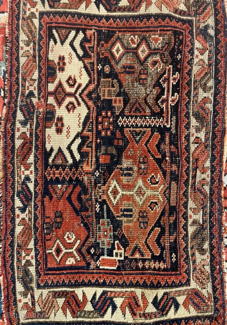 AFSHAR
MATERIAL:wool 
size:74*44
age: in 1880
Please send me directly mail info@davoud.com
                        