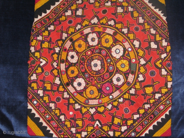 This is a large bag i believe its either rajasthan or beluch embroidery good needlework                  
