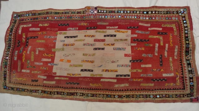 Embroidered and Printed Patch work Quilt From Dwaraka Region of Saurashtra Gujarat.India.very fine quilted and Patch work.Rare kind of Piece. ralli quilt
bengali kantha.vintage kantha quilts rare       