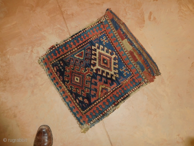 Antique Caucasian Bag 
19th century 
20'' x 23''                         