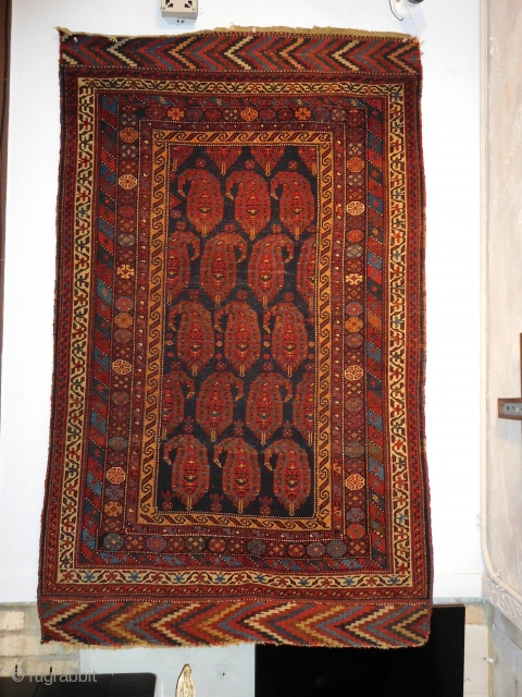 3.7x6 19th century Afshar 
all natural dyes and all wool 

any question feel free to call Fernando 
571 2697459              