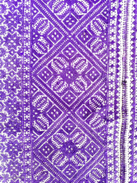 A stunning antique Moroccan Fez silk embroidery. Size: 51 x 37 cm 20 x 15 inch. New acquisition. Available. Please contact: dom@dominicorr.com for details         