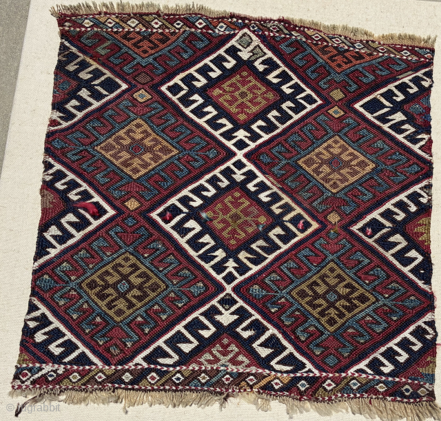 Sumak bag panel
52 X 50 cm
currently mounted on white canvas