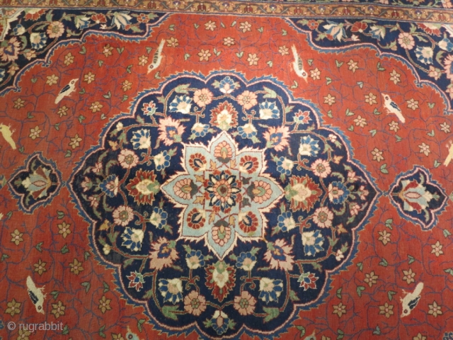 Tabriz cm 338x260,low pile but still nice.                          