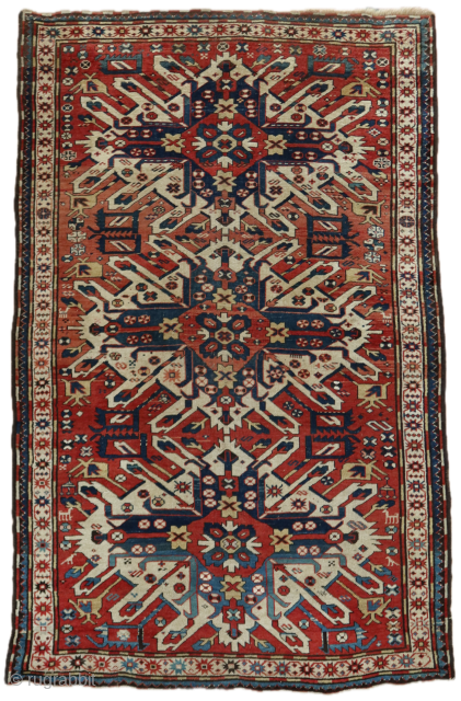 Antique Kazak (Chelaberd, Eagle, Sunburst).

size is: 218x145

Other HQ pictures available.                       