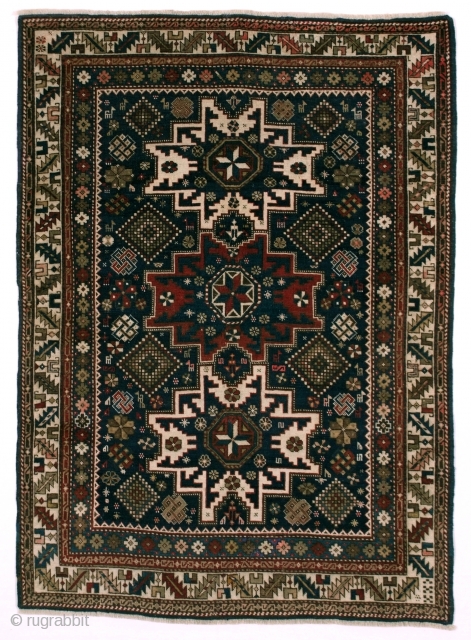 Shirvan Lesghy cm 160x115. early XX cent. very good condition. Good size also. For other images please ask               