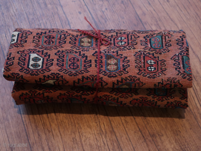 Small sumac boteh flatweave, ca ; 95 cm. x 125 cm. No holes, no stains, etc.  /Beluch/Caucasian/Afshar  ?  . Old/antique.          