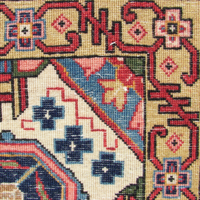 Origin unknown ?  ( 20th. century ? ) ca, 220 cm x 140 cm .( including fringes.) 695,oo euro ex transport costs. ( Wool, cotton. washed.) 
Listening :  Weather Report,  ...