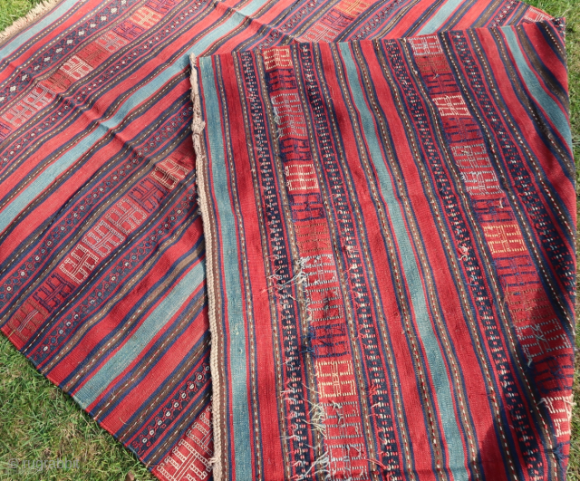 Flatweave,( kurdish ?  ) Kelim, Palas, Wool on wool,good overall condition. Ca; 290 cm. x 180 cm. woven. All sides original. 695,oo euro ex transportcosts.  Listening : 
Bakerman (Extended Version)  ...