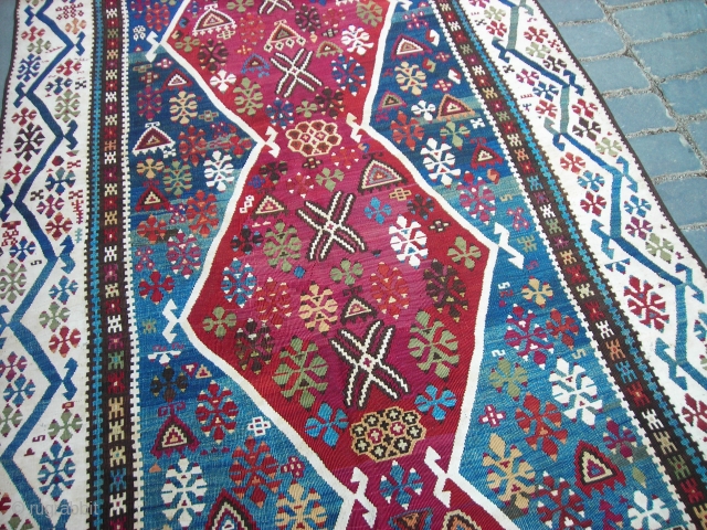 Turkish rug.
Over a hundred years old.
232x131 cm                          