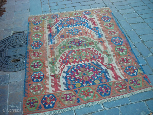 Sivrihisar Rug
Around a hundred years old                           