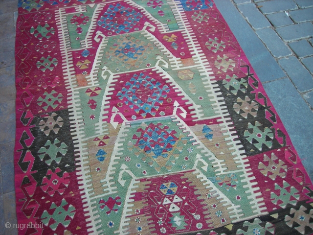 Sivrihisar Rug
Around a hundred years old                           