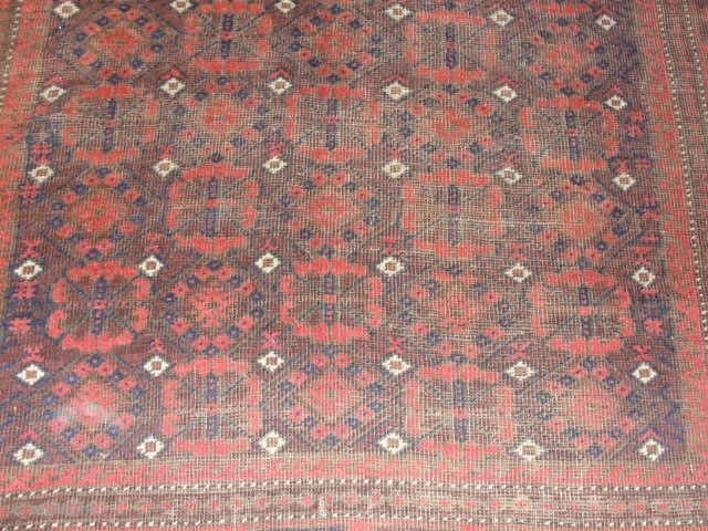 Antique Belouch Rug.
4'x7'5"
Ask about it.
                            