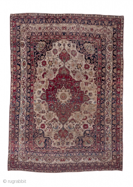 Kerman Carpet

11.3 x 16.0
3.44 x 4.87
If a Kerman is old enough, it is often termed a 'Lavar' from the town near Kerman which woven some of the best antique pieces. The drawing  ...