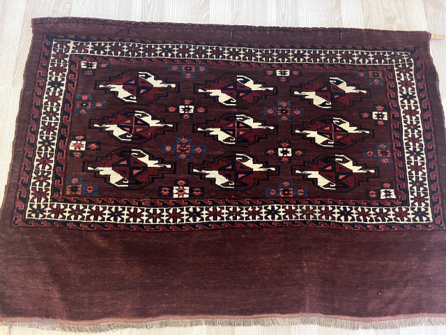 Antik Turkmen Shuval ind excellent condition have been on the wall all the time size 110x78                 
