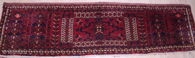 TURKMEN TORBA ORIGINAL GOOD CONDITION  4 rare animal picture  Clean and Hand Washed  Circa 1910/20 Size 1.64cm x 0.47cm           