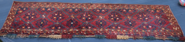 Turkmen Torba natural color good condition size.1.50cm x 0.47cm                        