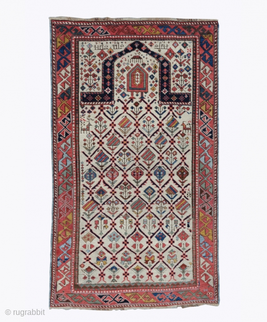 Caucasian Prayer Shirvan Rug Dated


Size : 91 x 150 cm                       