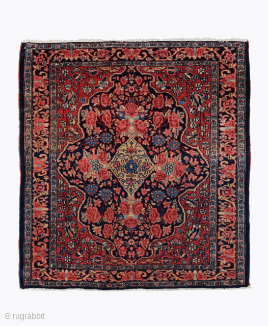 19th Century Persian Sarouk Bag Face
Size : 75×79 cm                        