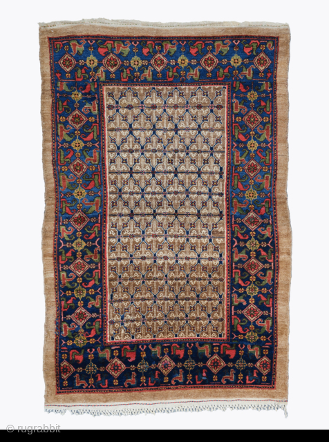 Late of the 19th Century Sarab Camel Hair Rug

A lovely example of a camel wool handwoven Sarab Rug. The openness of the piece woven circa 1890’s lends itself to so many different  ...