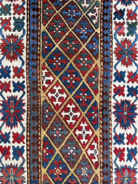 Late of the 19th century Kazak rug. in good condition. size 105 x 258 cm. Please send me direct mail. 
emreaydin10@icloud.com
0090 + 544 374 10 98       