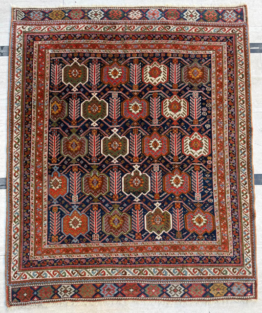 Unusual Afshar Rug, full condition, great quality and cute size 107 x 127 cm. Circa 1870 - 1880. Please send me direct mail.

emreaydin10@icloud.com

Instagram - @emreaydinrug 
Mobile: 0090+ 544 374 10 98  