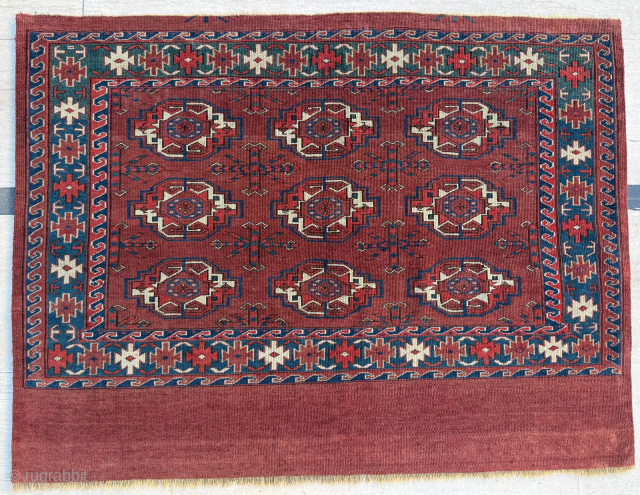 Circa 1850 Karadashli Chuval, great condition. Size 87 x 113 cm. Please send me direct mail.

emreaydin10@icloud.com

Instagram - @emreaydinrug               