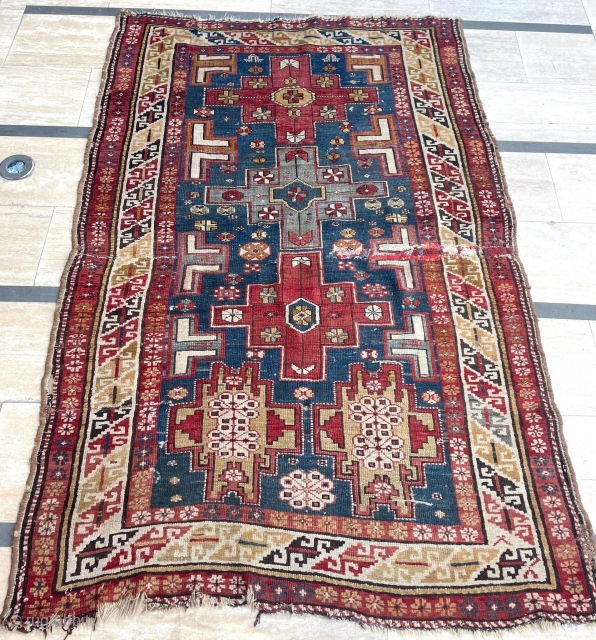 Derbent Rug Circa 1890 size 130x200 cm                          