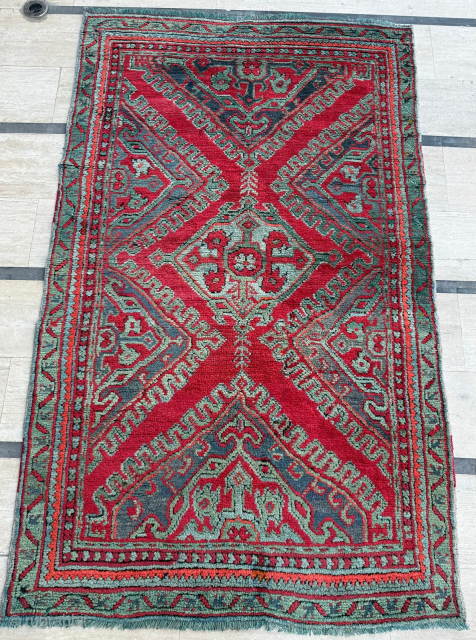 Late of the 19th Century Ushak Rug, size 135x225 cm.
Please send me directly mail.
 emreaydin10@icloud.com 
0090+ 544 374 10 98

Instagram - @emreaydinrug           