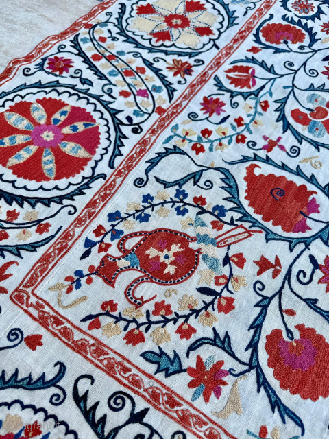 Circa 1840, Suzani, size 144 x 242 cm. Please send me direct mail.

emreaydin10@icloud.com

Instagram - @emreaydinrug                  