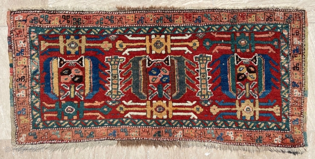 Persian Heriz Yastik Circa 1900 size 48x109 cm                         