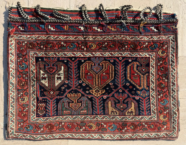 Circa 1870-1880 Afshar Bag, size 50 x 75 cm. Please send me direct mail.
emreaydin10@icloud.com
Instagram - @emreaydinrug